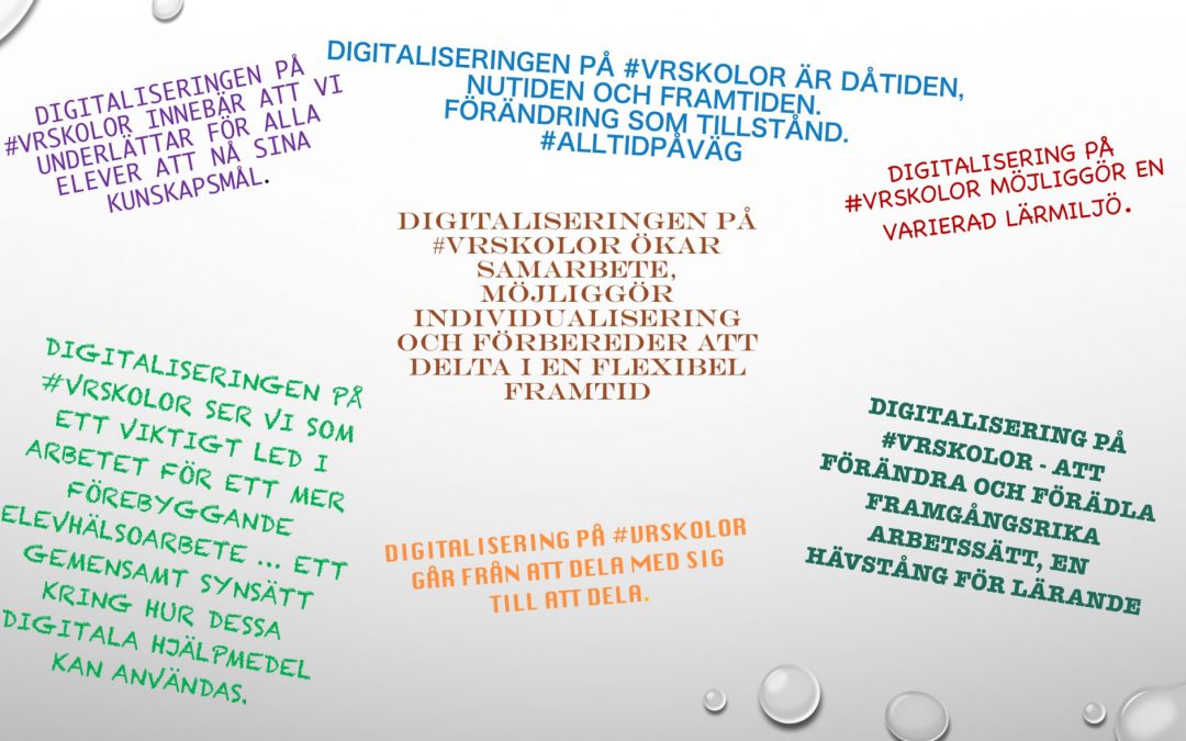 Digitalization at VR Schools – it’s about the ”how” not the ”wow”